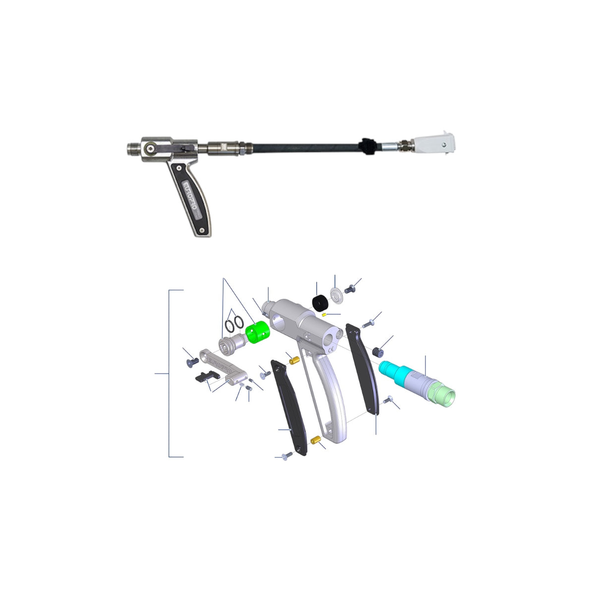 SENZOR PISTOL DE STROPIT JETMIX/MINIJET