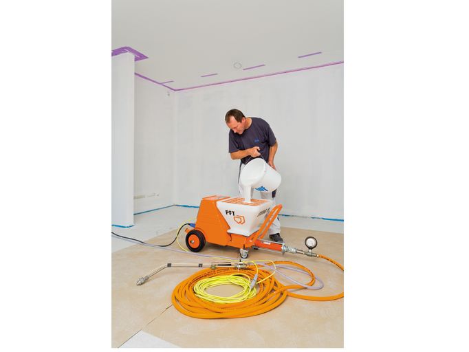 POMPA DE GLETUIT PFT SWING M 230V, MONOFAZATA