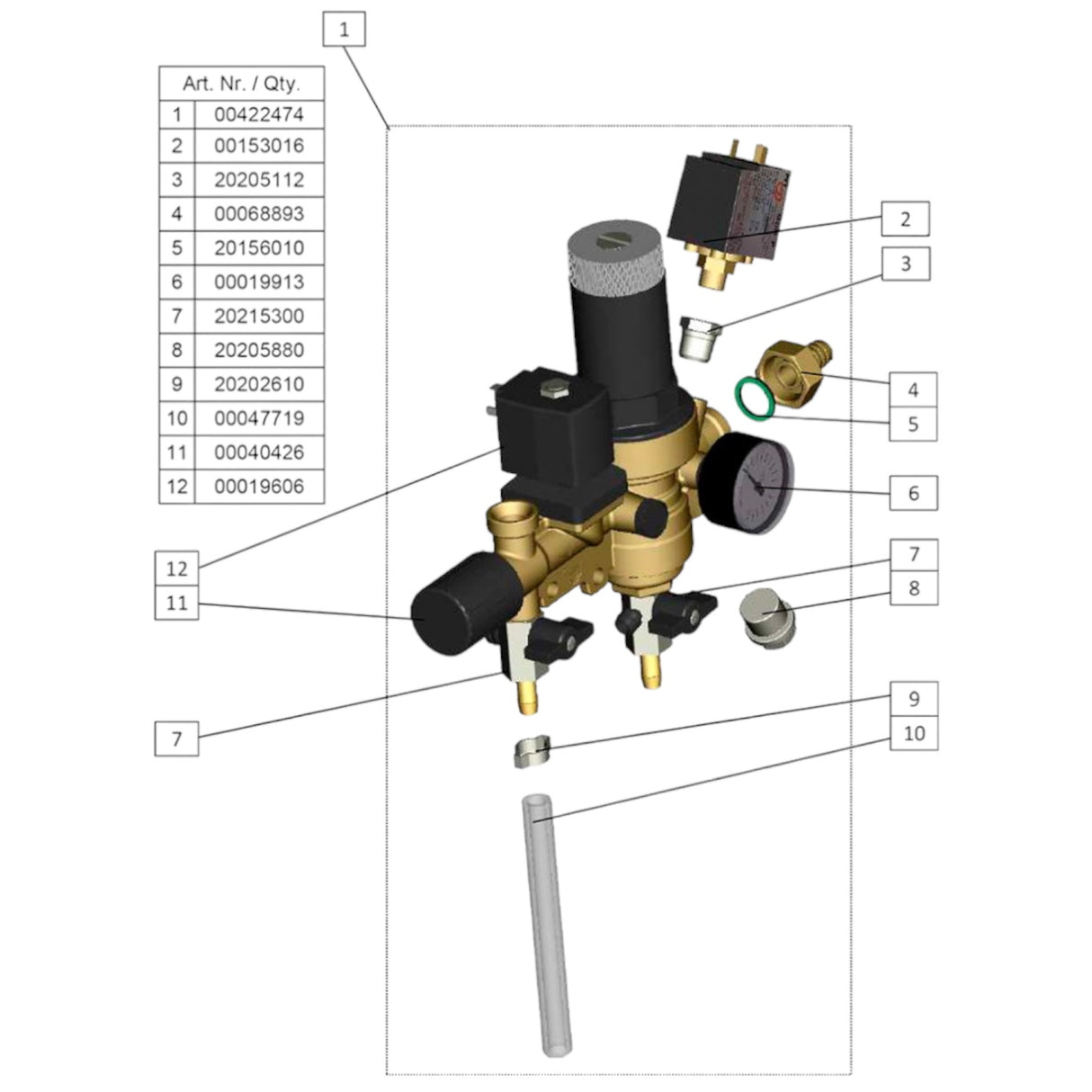 ARMATURA ROBINET PFT