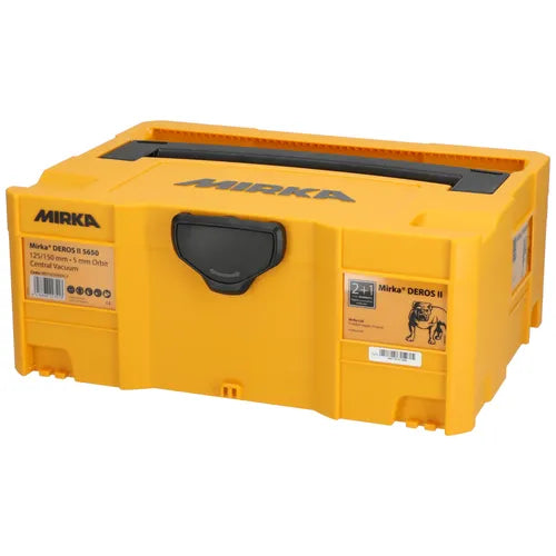 SLEFUITOR ORBITAL MIRKA DEROS II 2 talpi 125/150 mm in cutie de plastic