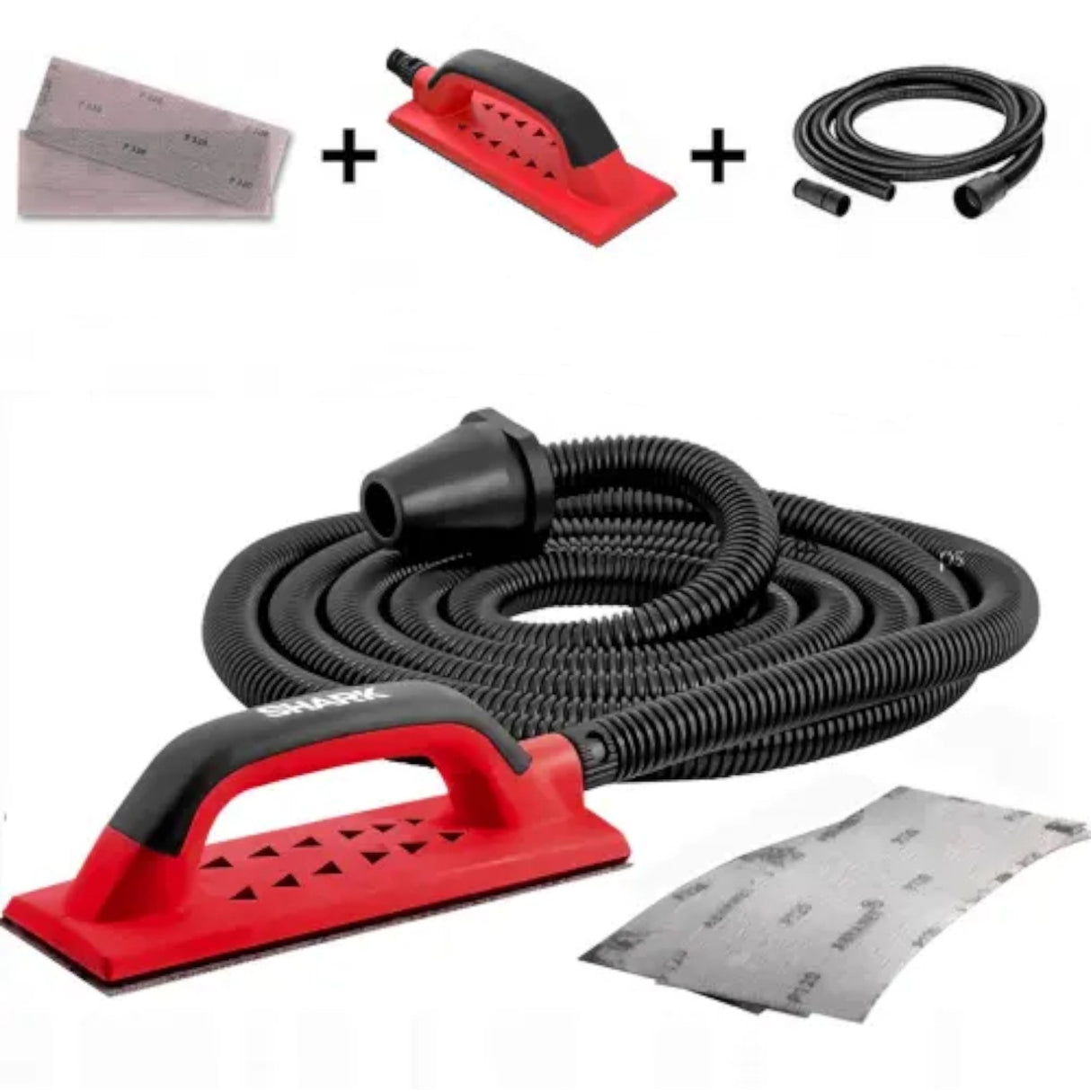 KIT DE SLEFUIRE MANUALA CU ASPIRATIE 8X23 CM