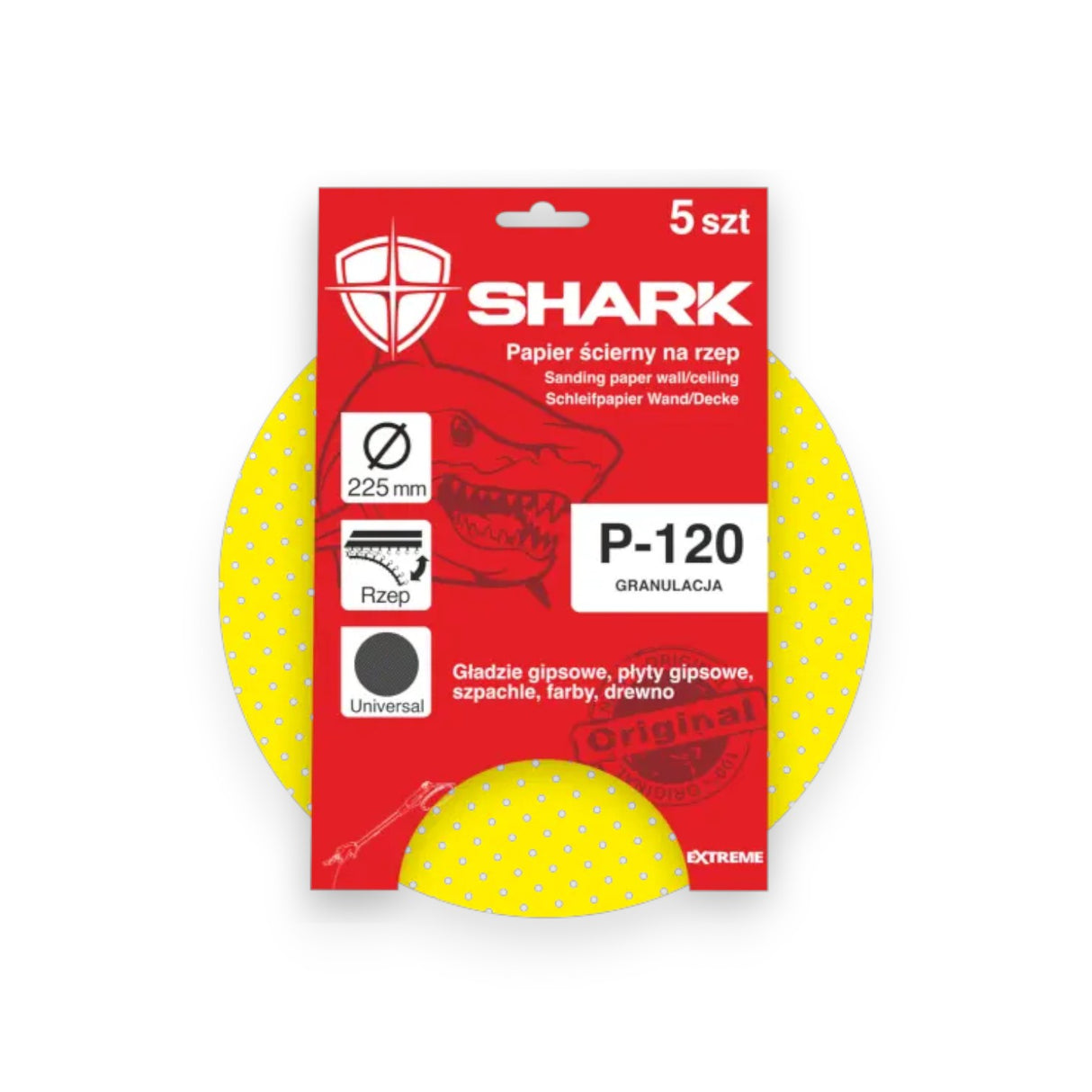 SET 5 DISCURI ABRAZIVE CU SCAI diametru 225mm