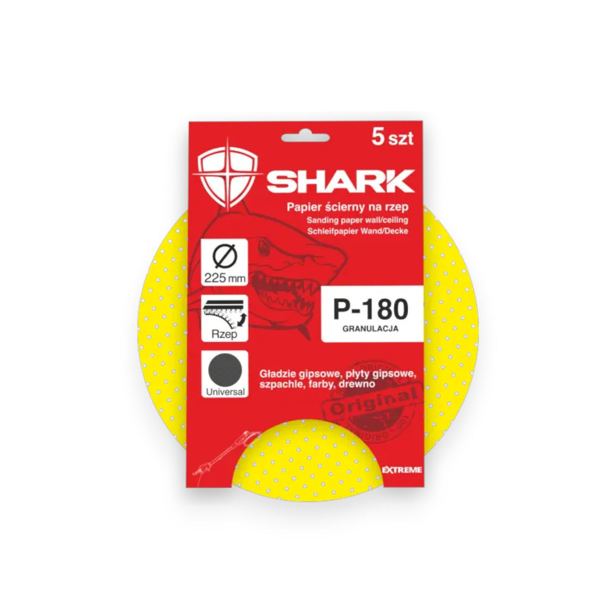 SET 5 DISCURI ABRAZIVE CU SCAI diametru 225mm