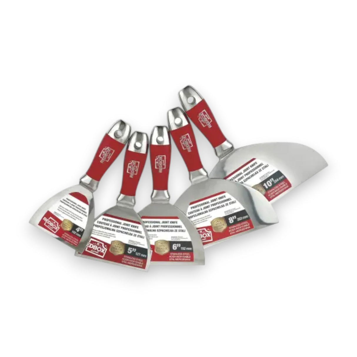 SET SPACLURI MONOLIT DIN INOX REDBOX 5 PCS