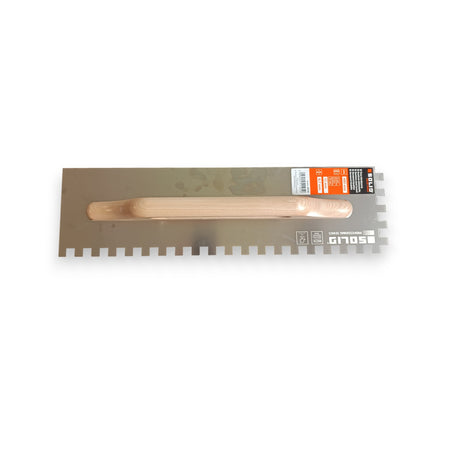 GLETIERA CU DINTI 48X13 CM MANER DE LEMN