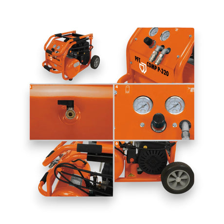COMPRESOR DE AER PFT P-320  MONOFAZIC 230 V