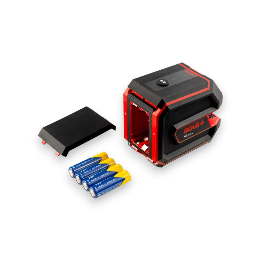 Nivela Laser Verde in Cruce X2 GREEN SOLA2