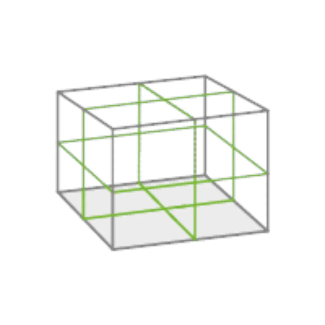 nivela laser plano 3d green sola5