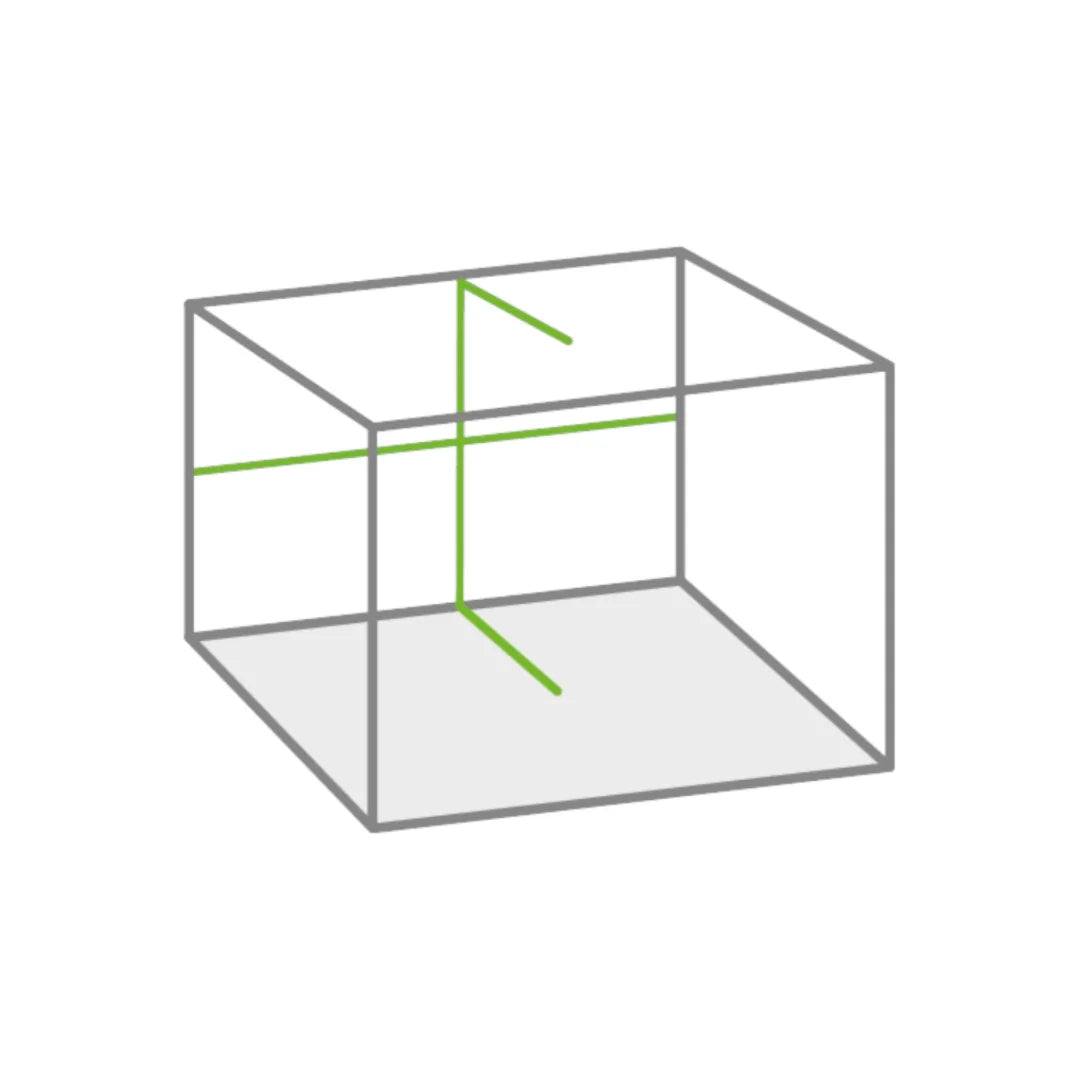 nivela laser plano 3d green sola7