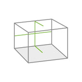 nivela laser plano 3d green sola7